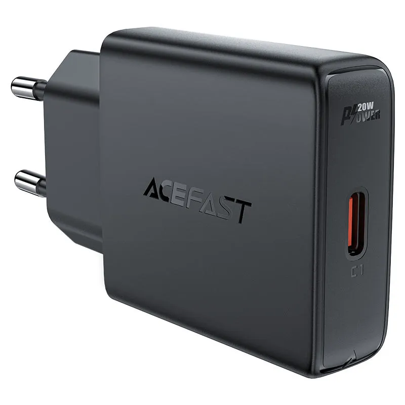 МЗП Acefast A65 PD20W GaN Black