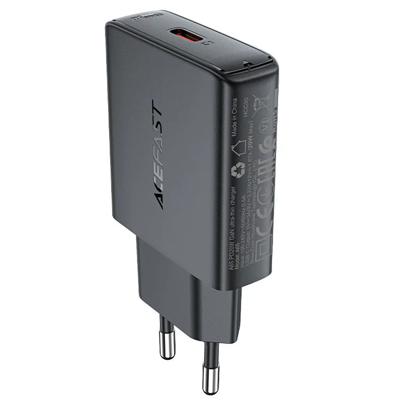 МЗП Acefast A65 PD20W GaN Black — фото 2
