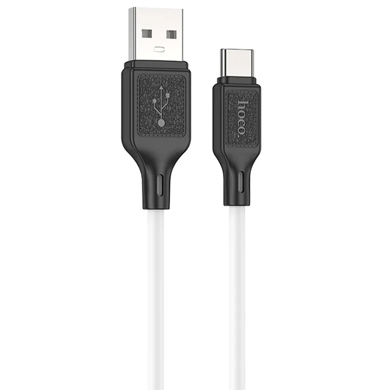 Дата кабель Hoco X90 Cool silicone USB to Type-C White