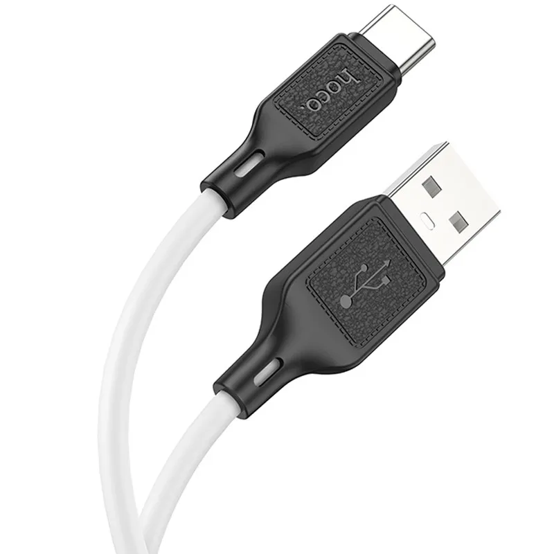 Дата кабель Hoco X90 Cool silicone USB to Type-C White — фото 2
