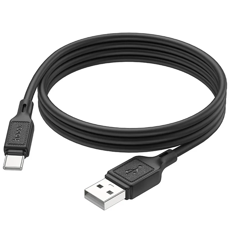 Дата кабель Hoco X90 Cool silicone USB to Type-C Black — фото 4