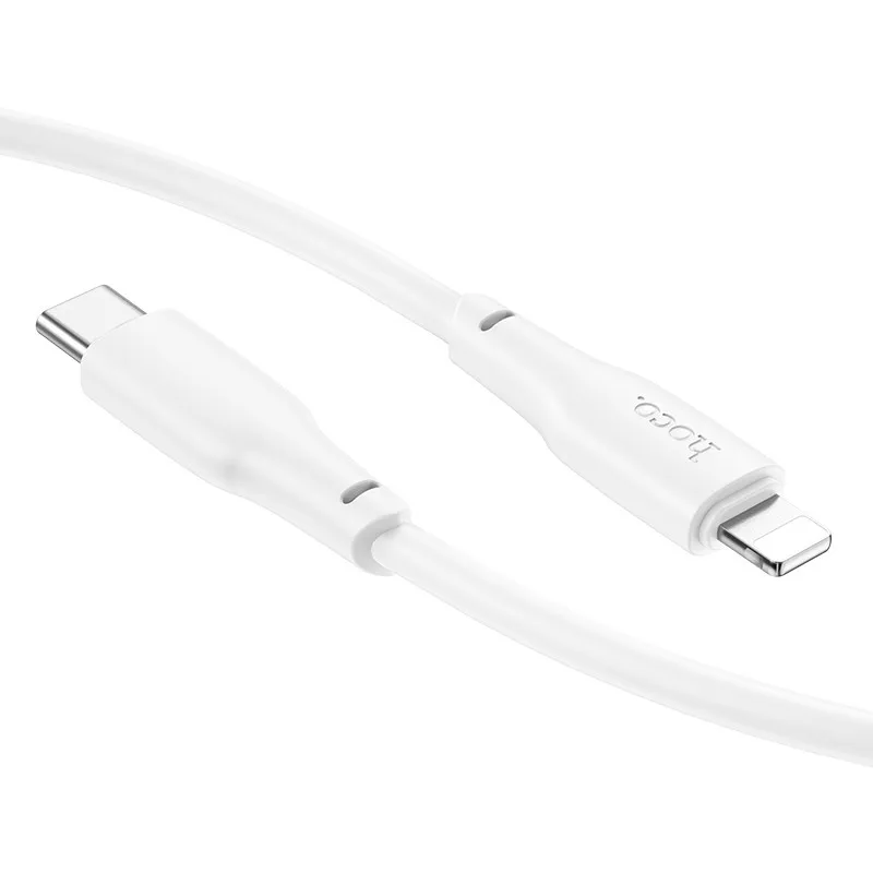 Дата кабель Hoco X93 Force Type-C to Lightning 20W White — фото 6