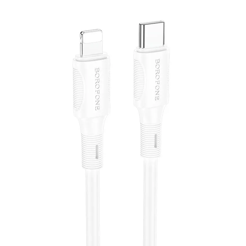 Дата кабель Borofone BX80 Succeed Type-C to Lightning 20W White