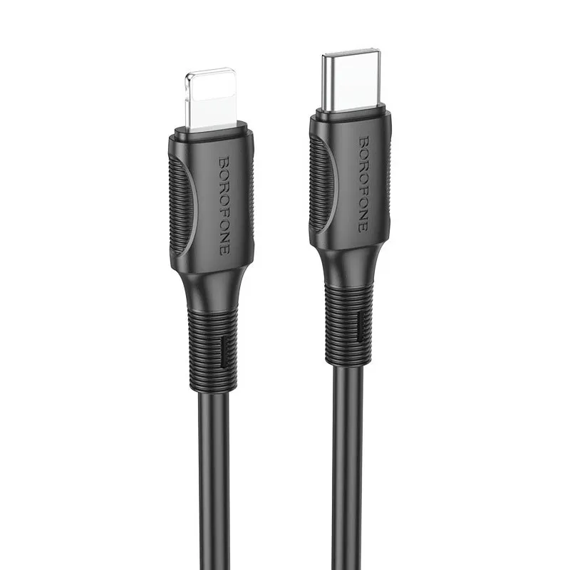Дата кабель Borofone BX80 Succeed Type-C to Lightning 20W Black