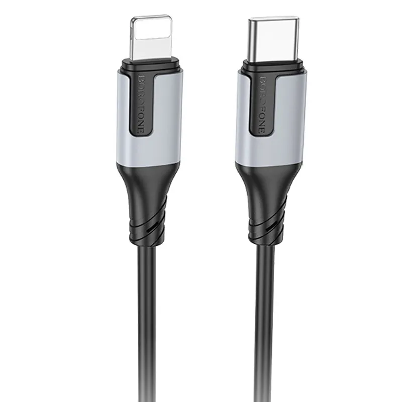 Дата кабель Borofone BX101 Creator Type-C to Lightning 27W Black