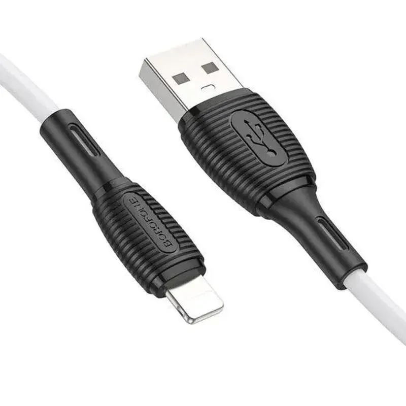 Дата кабель Borofone BX86 Advantage USB to Lightning White — фото 4