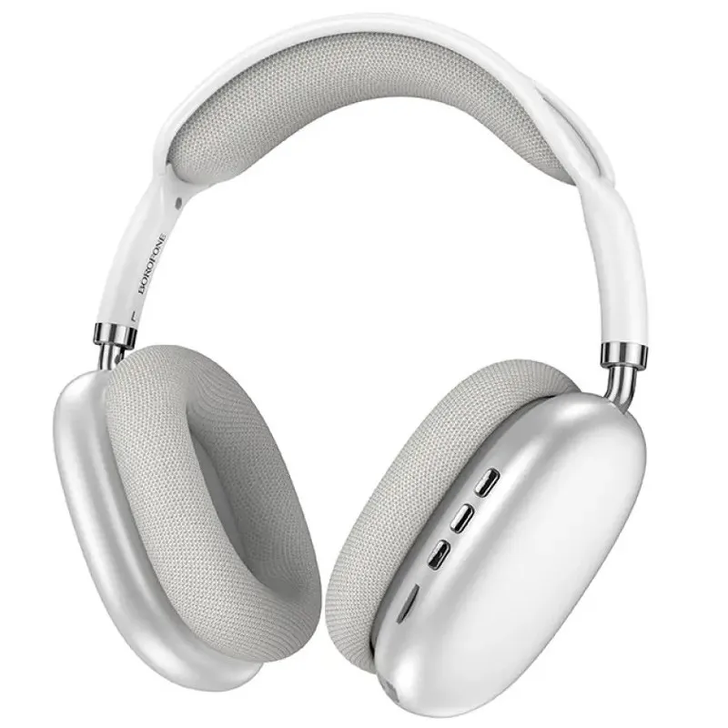 Накладні бездротові навушники Borofone BO22 Elegant Silver