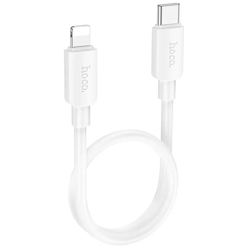 Дата кабель Hoco X96 Hyper Type-C to Lightning 20W White