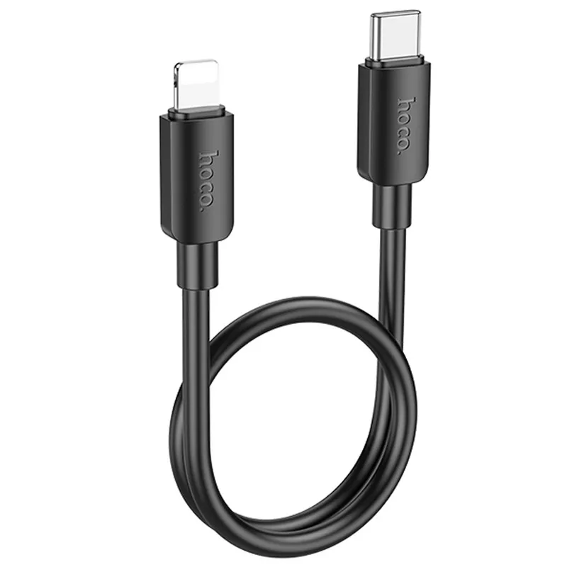 Дата кабель Hoco X96 Hyper Type-C to Lightning 20W Black