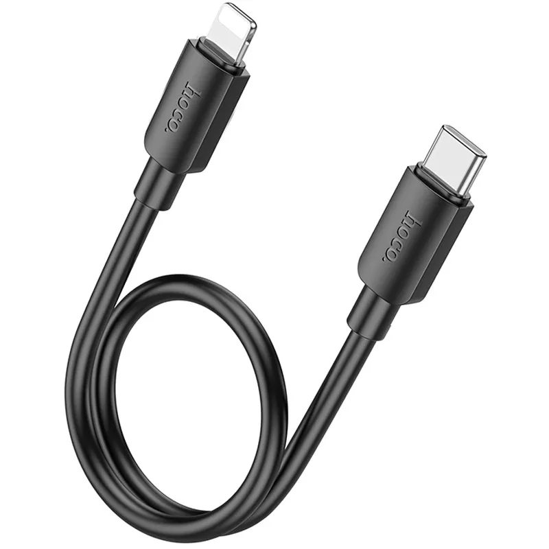 Дата кабель Hoco X96 Hyper Type-C to Lightning 20W Black — фото 2