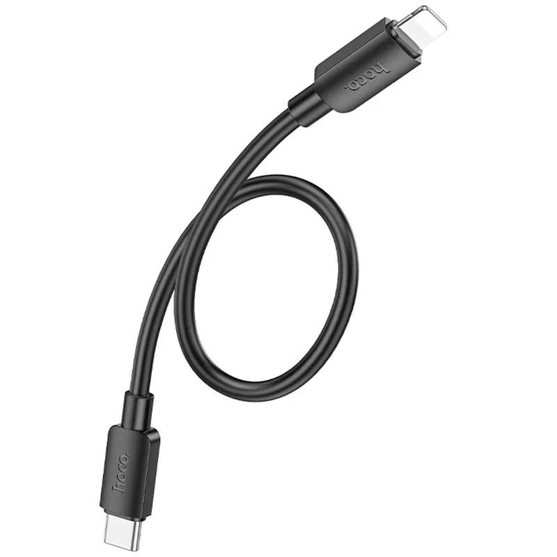 Дата кабель Hoco X96 Hyper Type-C to Lightning 20W Black — фото 3
