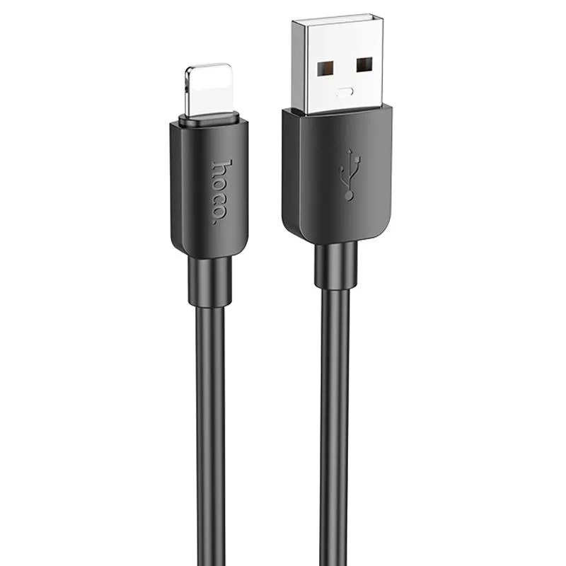 Дата кабель Hoco X96 Hyper USB to Lightning 12W Black