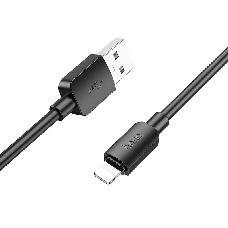 Дата кабель Hoco X96 Hyper USB to Lightning 12W Black — фото 2