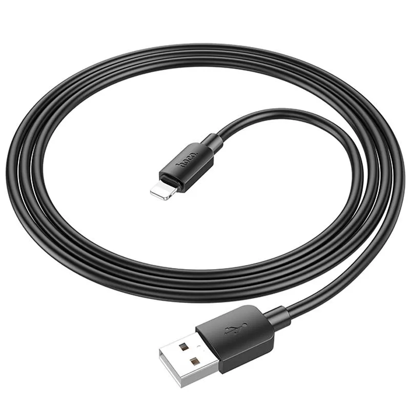 Дата кабель Hoco X96 Hyper USB to Lightning 12W Black — фото 4