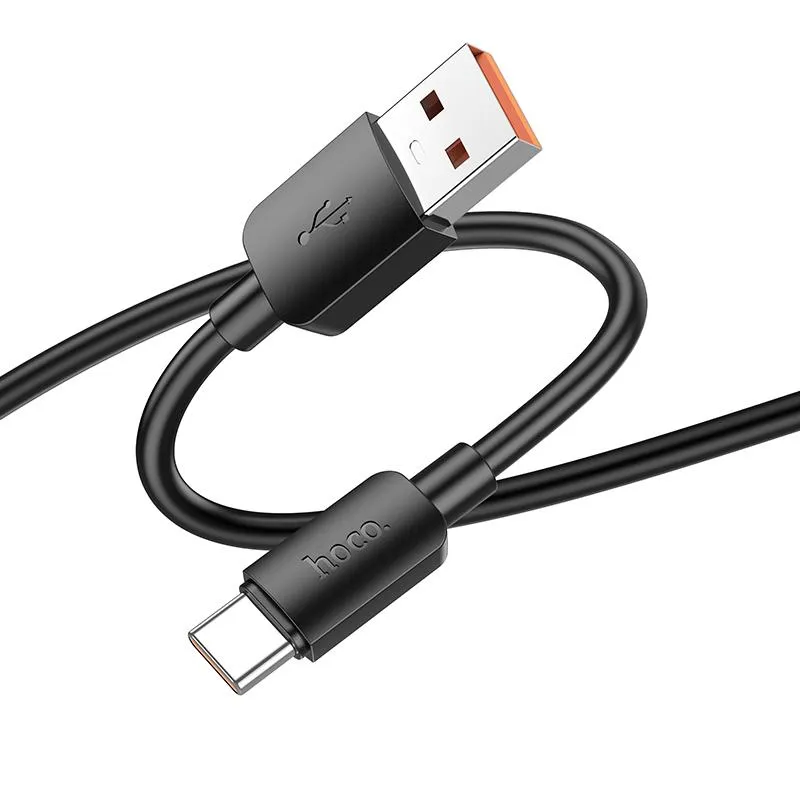 Дата кабель Hoco X96 Hyper USB to Type-C 100W Black — фото 3