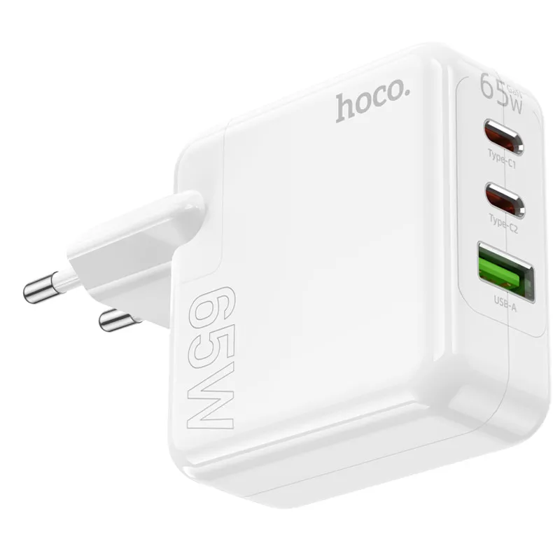 МЗП Hoco C115A Header PD65W+QC3.0 White — фото 3