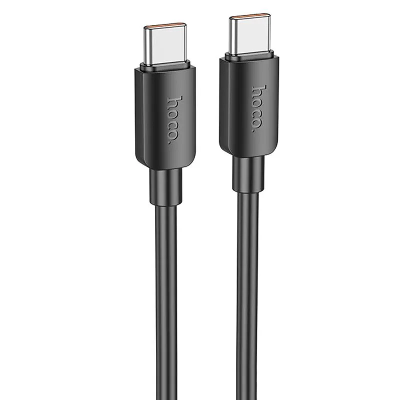 Дата кабель Hoco X96 Hyper Type-C to Type-C 100W Black