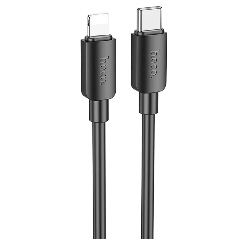 Дата кабель Hoco X96 Hyper Type-C to Lightning 20W Black