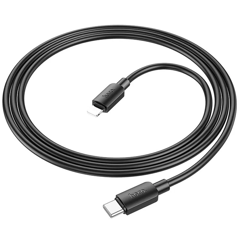 Дата кабель Hoco X96 Hyper Type-C to Lightning 20W Black — фото 4