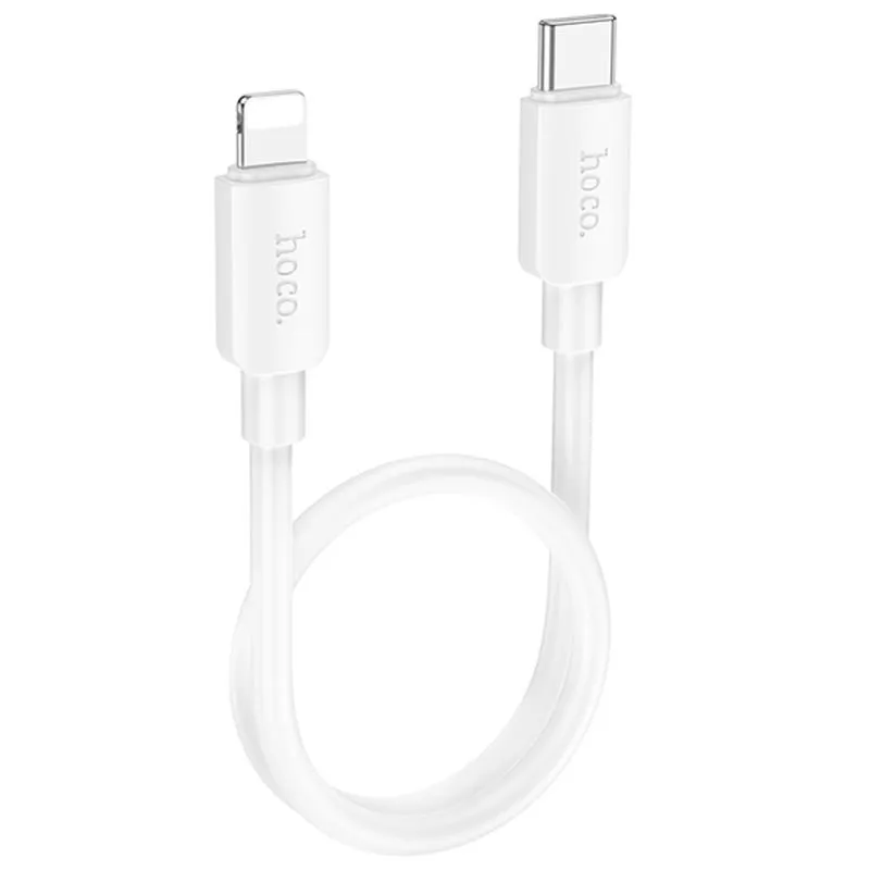 Дата кабель Hoco X96 Hyper Type-C to Lightning 20W White