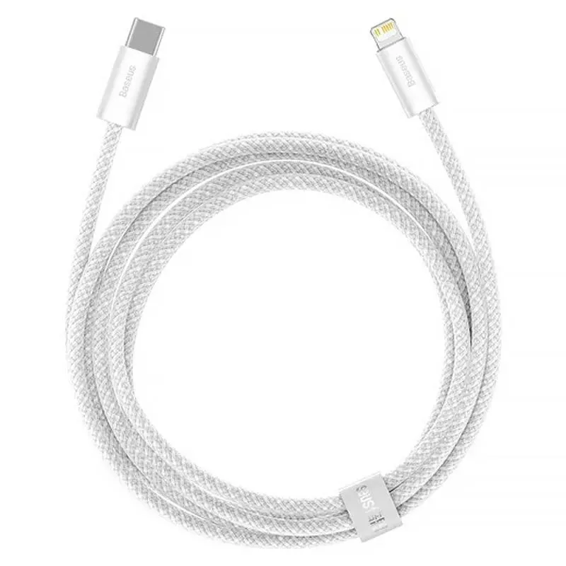 Дата кабель Baseus Dynamic Series Type-C to Lightning 20W White — фото 3