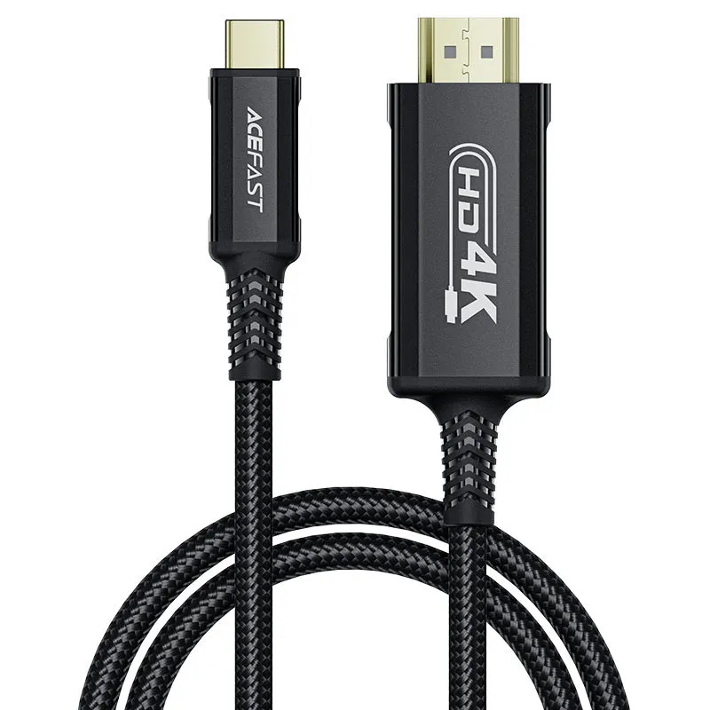 Дата кабель Acefast C1-10 USB-C to HDTV Black