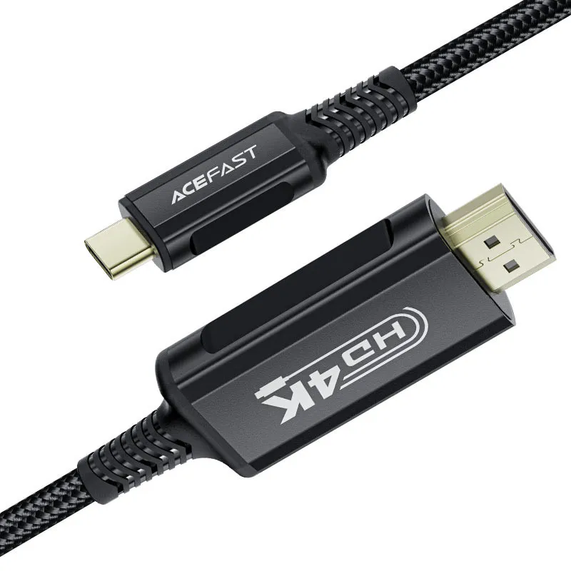 Дата кабель Acefast C1-10 USB-C to HDTV Black — фото 4