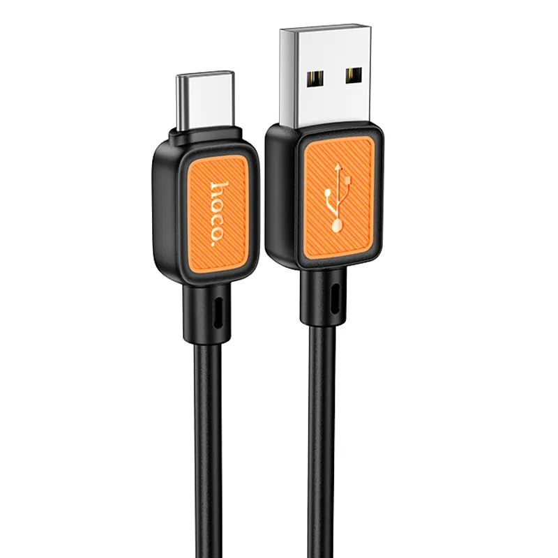 Дата кабель Hoco X108 Benefit USB to Type-C 3A Black