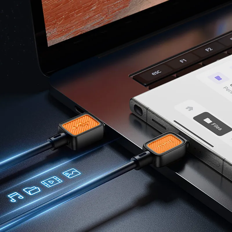 Дата кабель Hoco X108 Benefit USB to Type-C 3A Black — фото 3