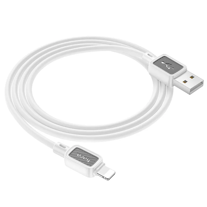 Дата кабель Hoco X108 Benefit USB to Lightning 2.4A White — фото 2