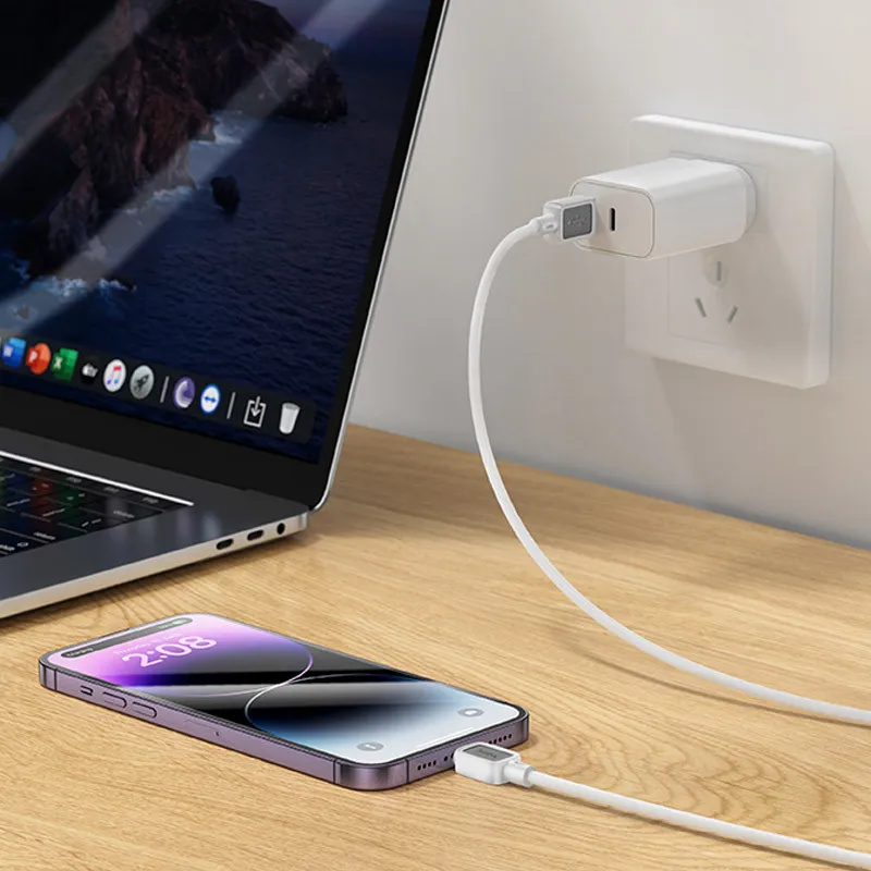 Дата кабель Hoco X108 Benefit USB to Lightning 2.4A White — фото 3