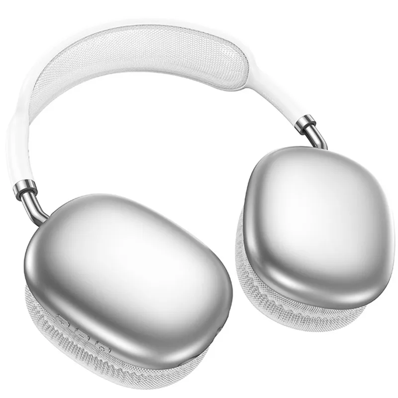 Накладні бездротові навушники Borofone BO22 Plus Elegant Silver — фото 2