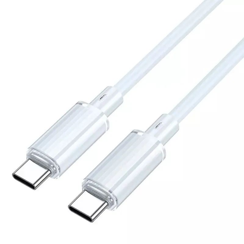 Дата кабель Borofone BX112 Lemon Type-C to Type-C 60W Blue — фото 3