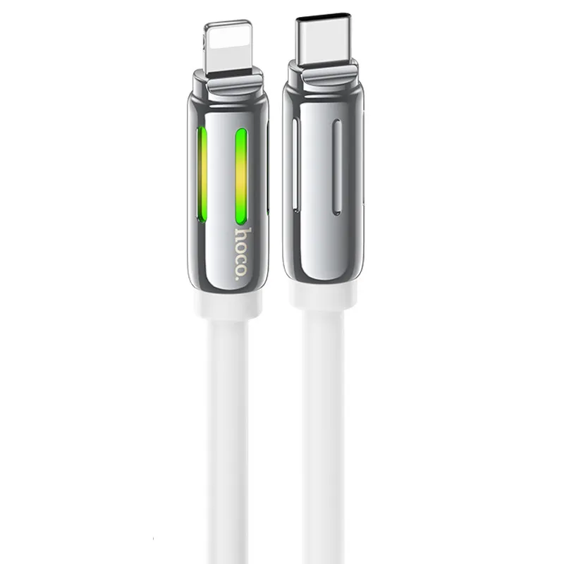 Дата кабель Hoco U136 Prize Type-C to Lightning 27W White