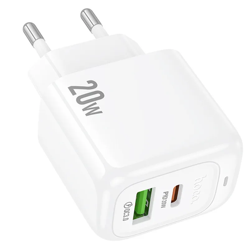 МЗП Hoco CS54A Surplus PD20W+QC3.0 White — фото 3