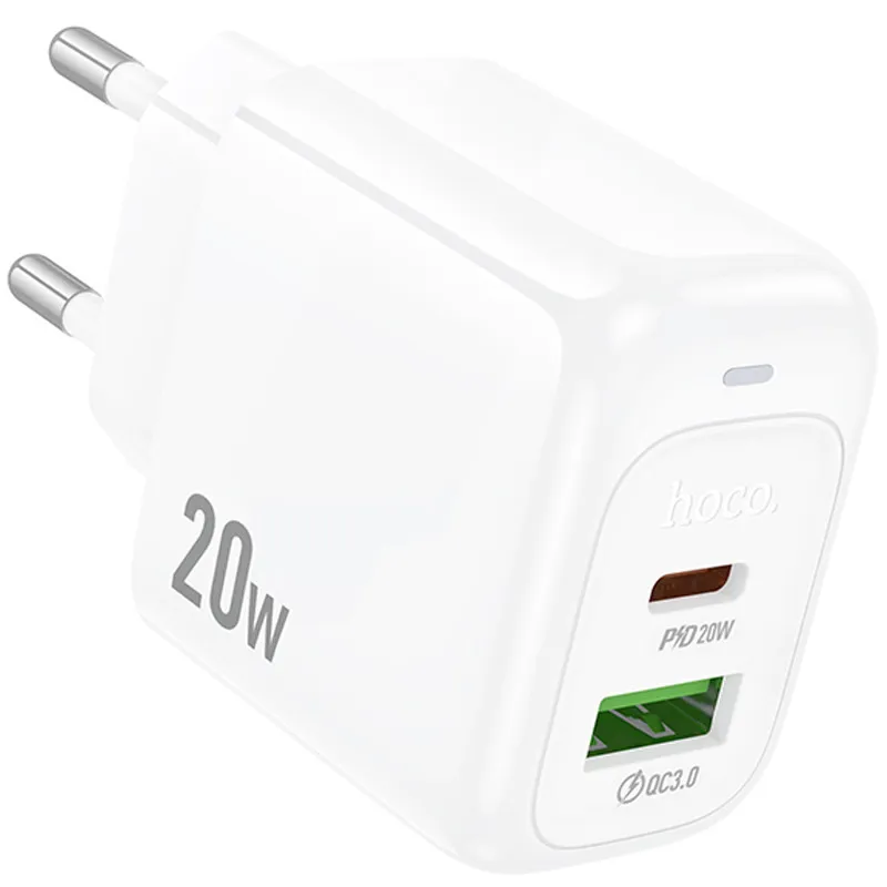 МЗП Hoco CS54A Surplus PD20W+QC3.0 White — фото 4