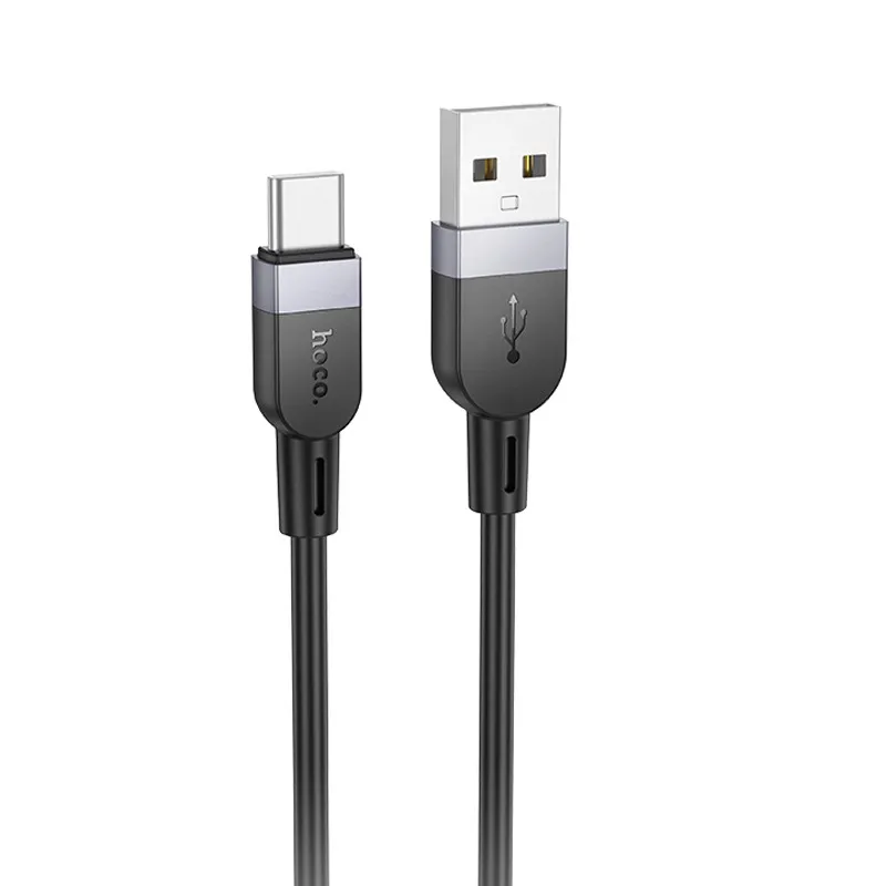 Дата кабель Hoco X109 Energy silicone USB to Type-C Black