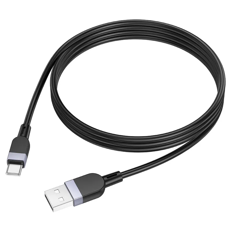 Дата кабель Hoco X109 Energy silicone USB to Type-C Black — фото 3