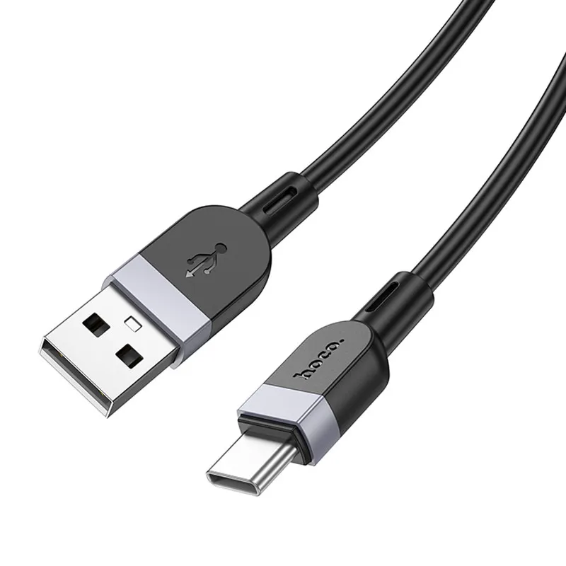 Дата кабель Hoco X109 Energy silicone USB to Type-C Black — фото 4