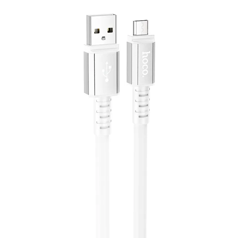 Дата кабель Hoco X85 Strength USB to MicroUSB White