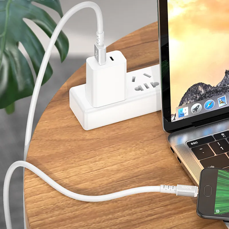 Дата кабель Hoco X85 Strength USB to MicroUSB White — фото 5