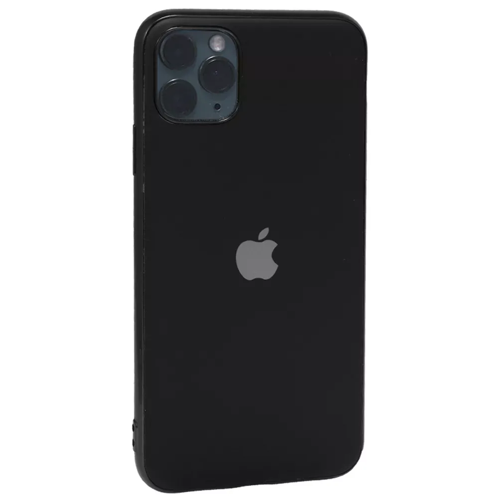 Matte Silcone Case iPhone 11 Pro Max — Black — Различные Apple iPhone 11 Pro Max