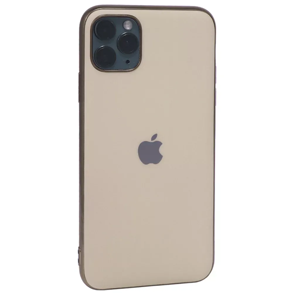 Matte Silcone Case iPhone 11 Pro Max — Gold — Различные Apple iPhone 11 Pro Max