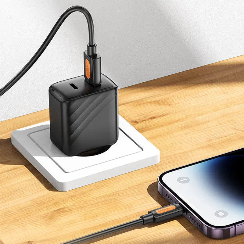 Дата кабель Borofone BX114 Structure USB to MicroUSB 2.4A Black — фото 5