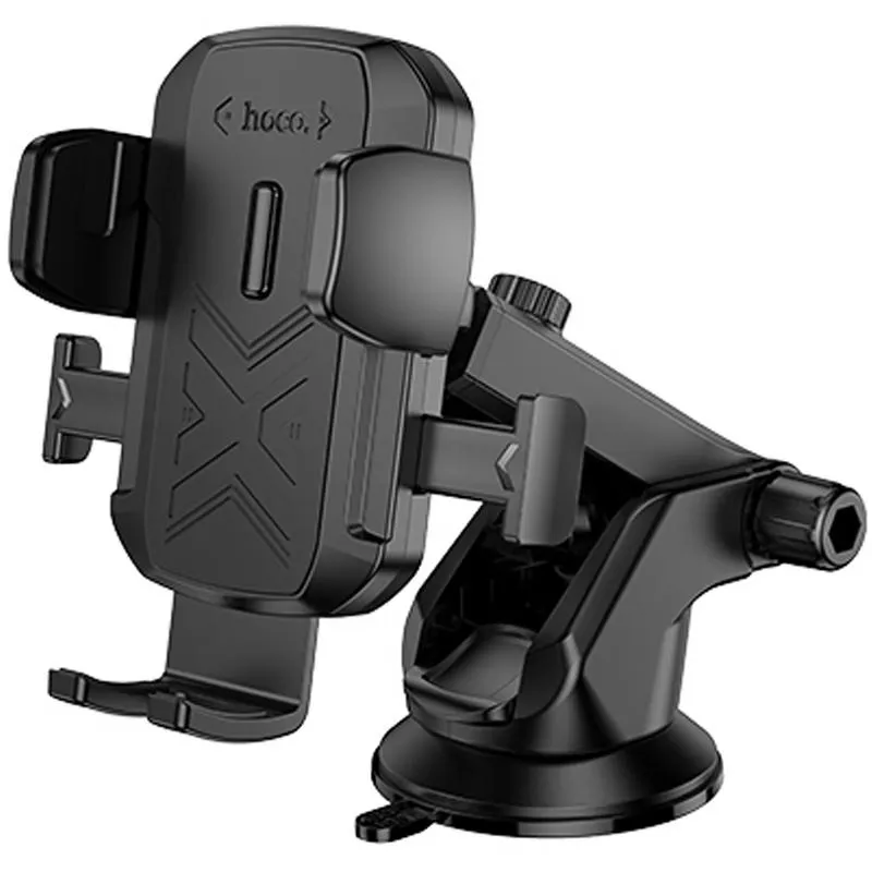 Автотримач Hoco H65 Gamble one-button Black