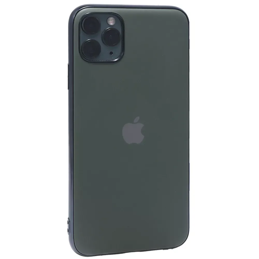 Matte Silcone Case iPhone 11 Pro Max — Midnight Green — Различные Apple iPhone 11 Pro Max