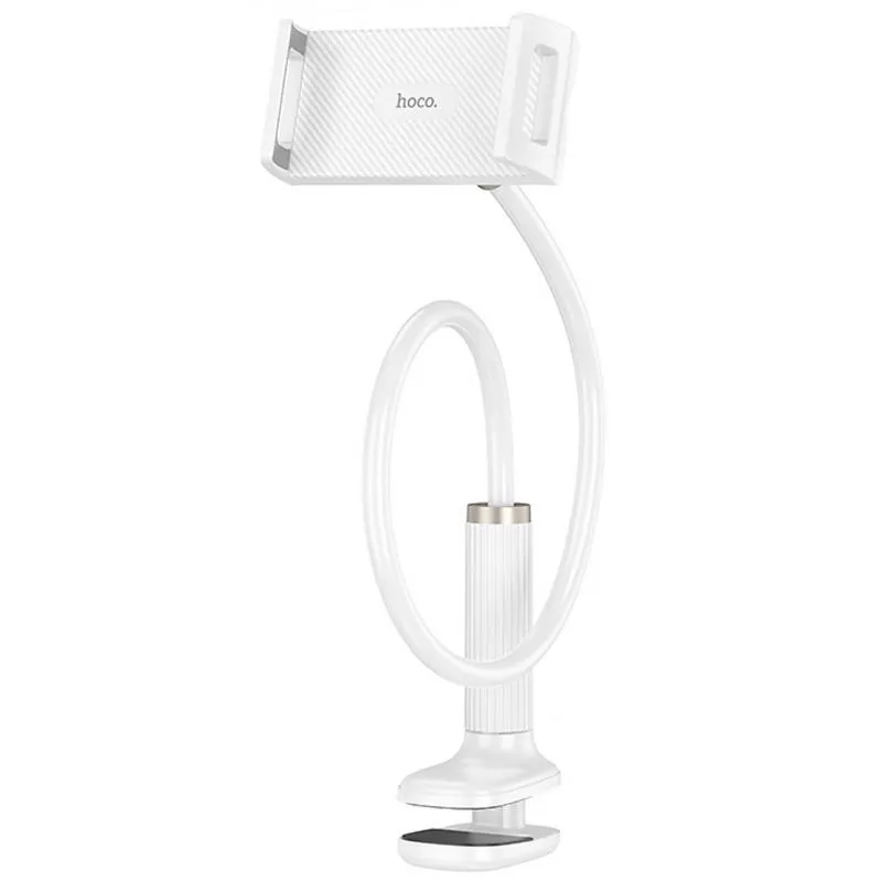 Тримач настільний Hoco HD10 Bamboo lazy stand 4.5-13 White