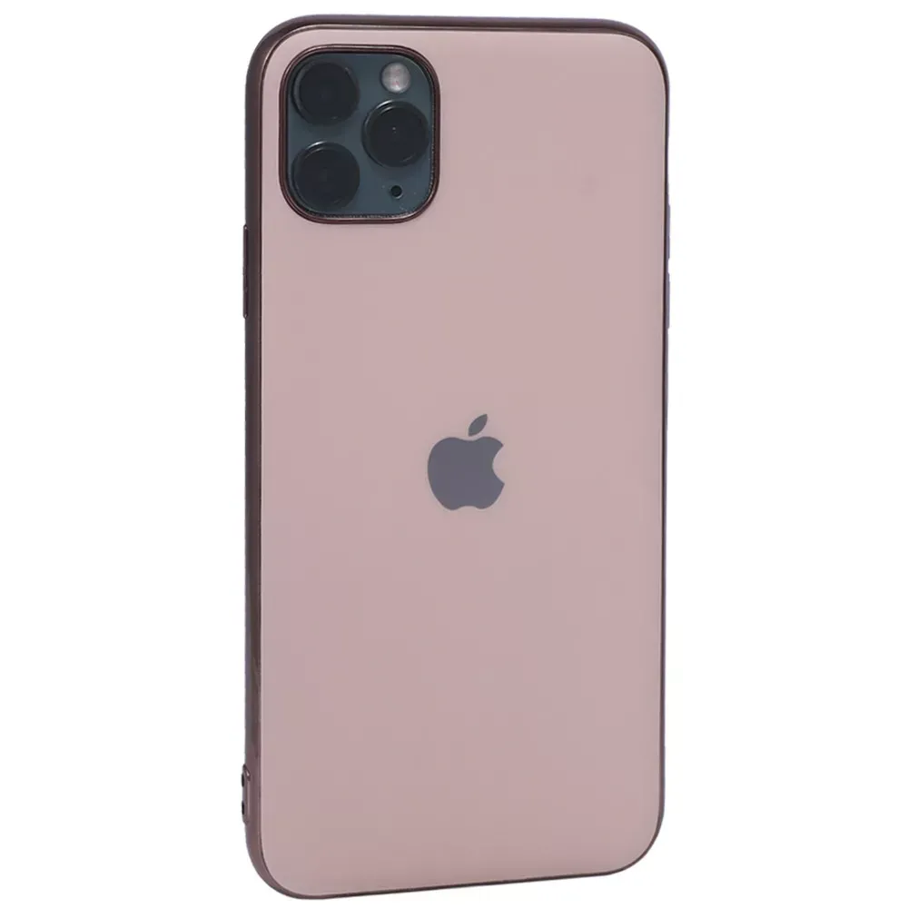 Matte Silcone Case iPhone 11 Pro Max — Rose Gold — Различные Apple iPhone 11 Pro Max