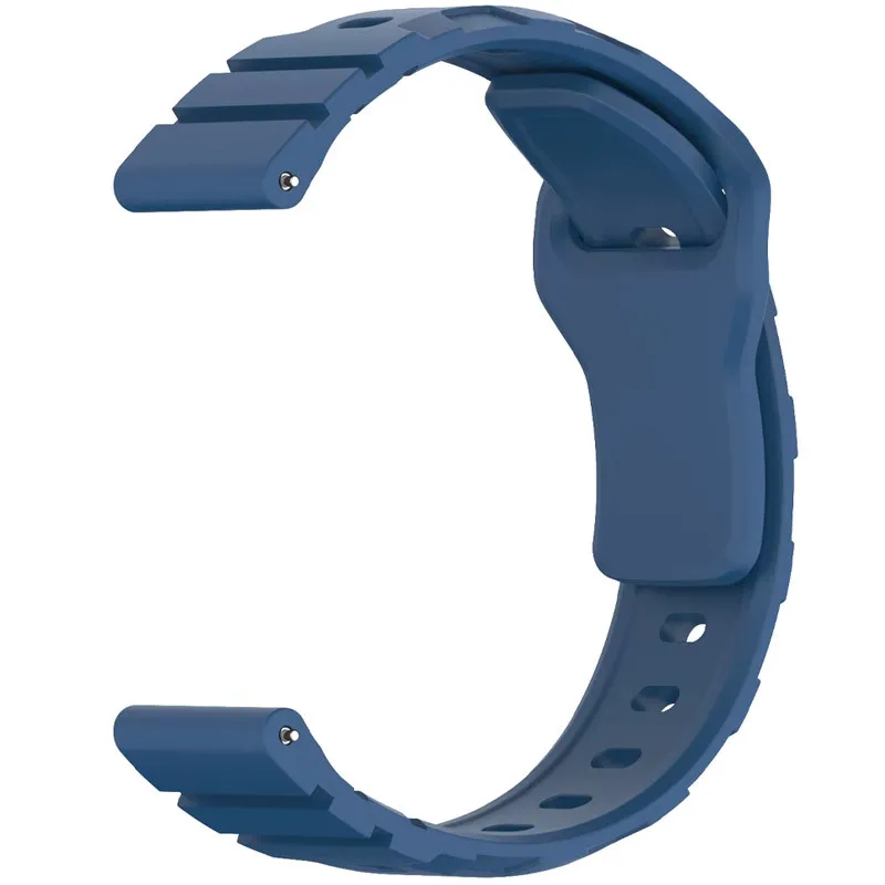 Силіконовий ремінець Defense для Smart Watch 20mm Blue — фото 2