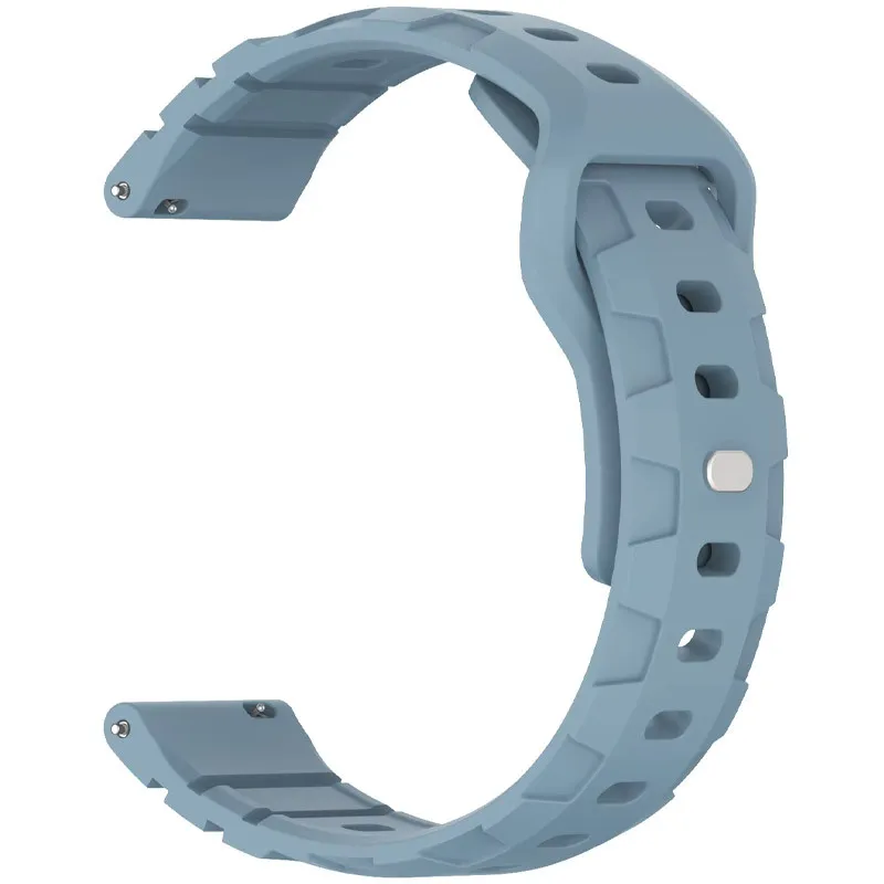 Силіконовий ремінець Defense для Smart Watch 20mm Light Blue — фото 2